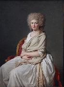 Jacques-Louis  David Countess of Sorcy oil painting